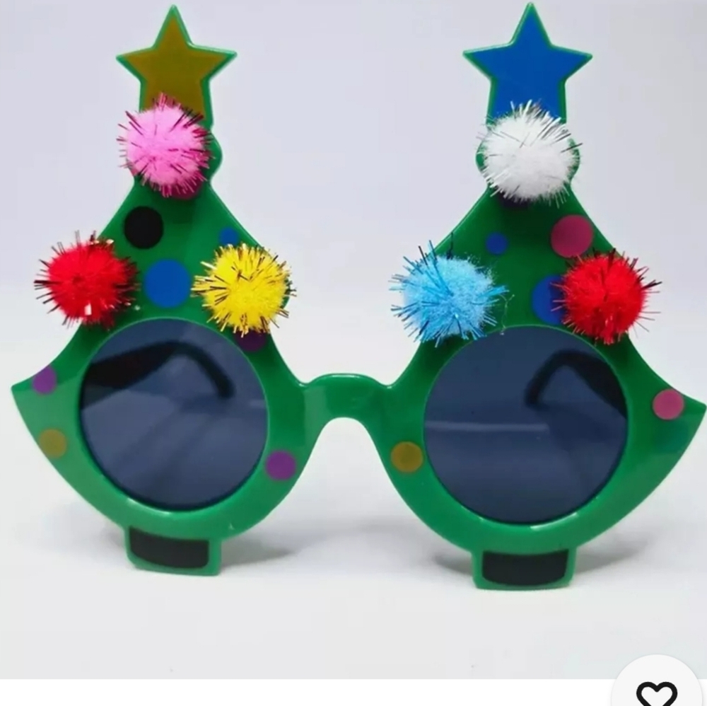 Christmas Tree Glasses